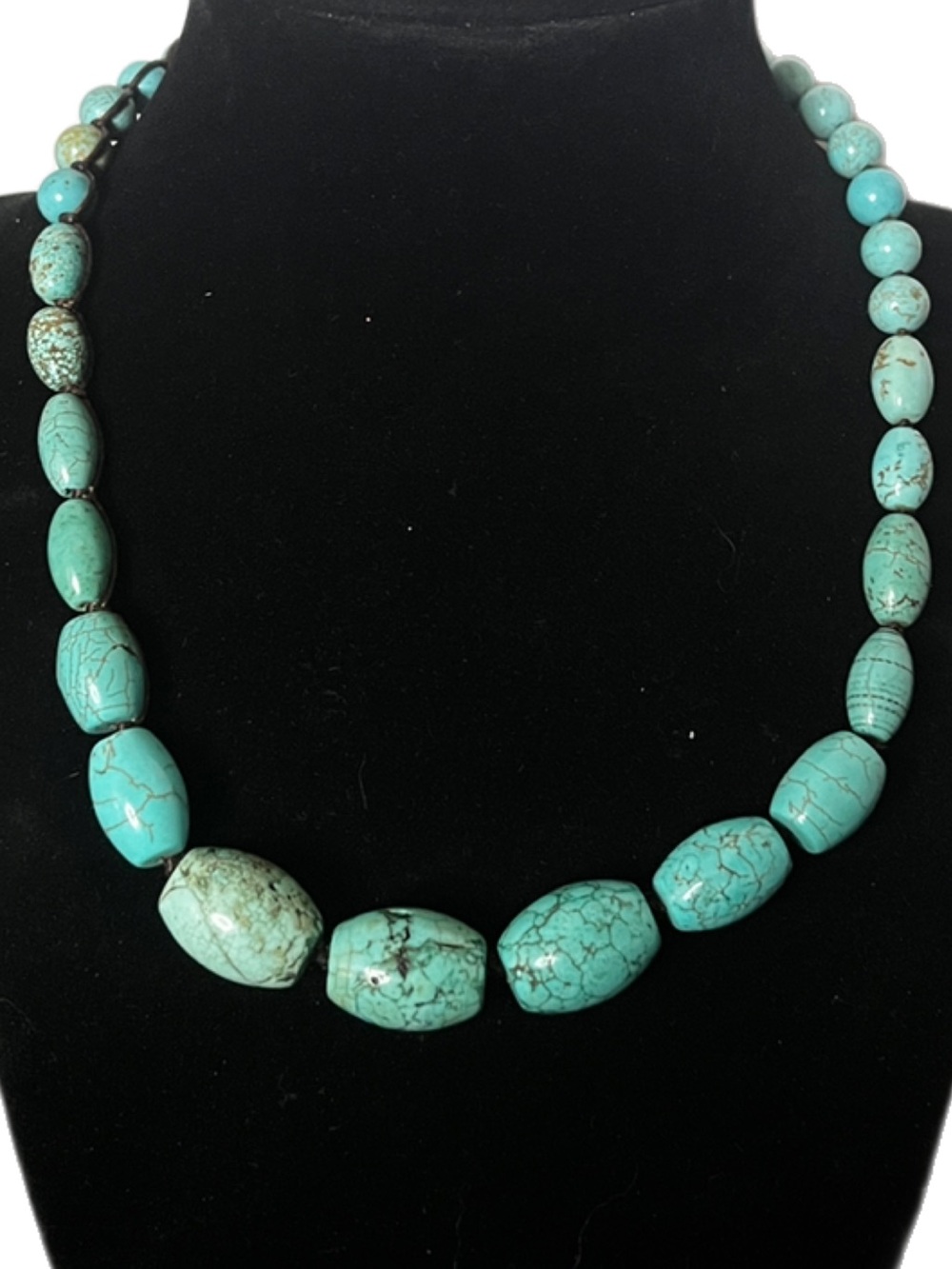 Turquoise Bead Necklace - Women Jewelry